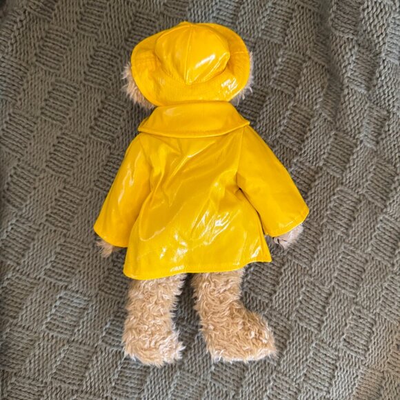 Ty Attic Treasures Gordon™ Bear Yellow Raincoat & Hat Plush w/ Tag | Vintage Col - Picture 2 of 5